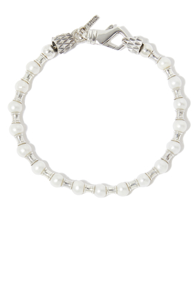 Pearl Spacer Bracelet